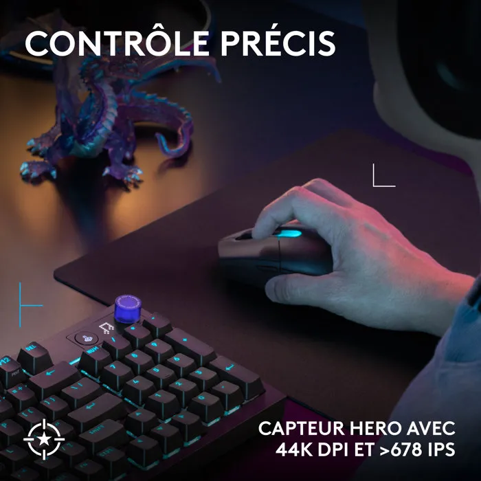 Logitech G G305 X Superlight Souris gamer sans fil - Noir