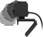 HP Webcam 620 - Résolution Full HD 1080p, Compatible Windows Hello et Zoom, Rotation 360°, Cache de Confidentialité et Microphones Antibruit