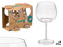 Leknes Set de 4 verres en acrylique transparent 570 ml 27x21x21 cm (Set de 12)
