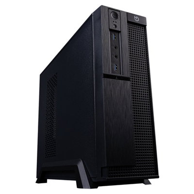 Hiditec Boîtier PC Micro ATX SLM30 Noir avec 2x USB 3.0 et Lecteur de Cartes, Alimentation SFX 500W Incluse Hiditec Boîtier PC Micro ATX SLM30 Noir avec 2x USB 3.0 et Lecteur de Cartes, Alimentation SFX 500W Incluse