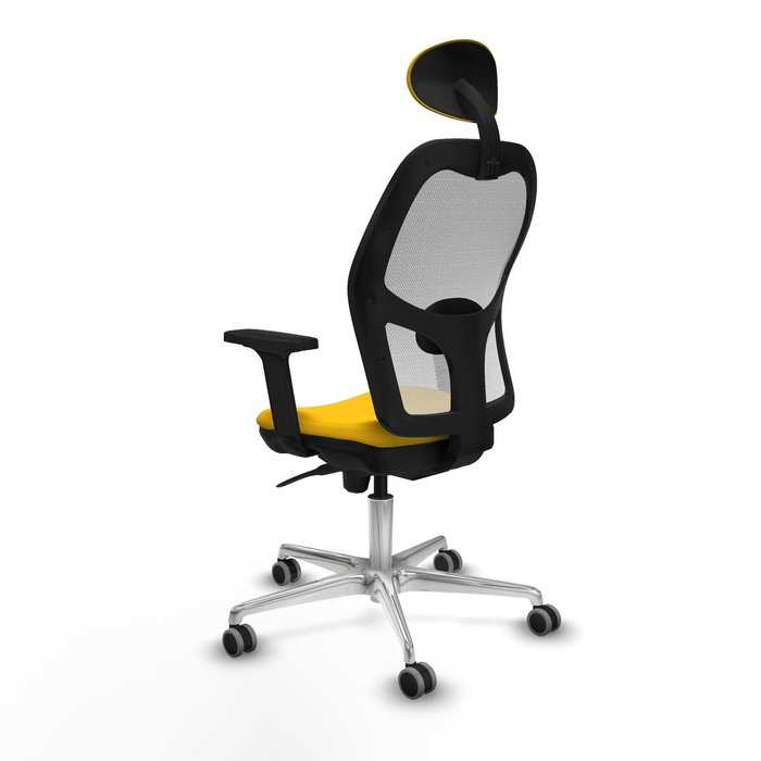 Piqueras y Crespo Chaise de Bureau Jorquera 2D086G1 Jaune