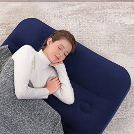 Bestway Matelas gonflable individuel avec pompe à pied 188 x 99 x 28 cm