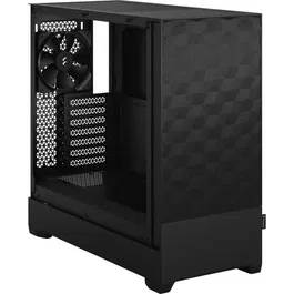 Fractal Design Pop Air Black TG - Boîtier PC ATX Noir - 3 Ventilateurs, Radiateurs 280/240mm, USB 3.1 Type-C, 3 HDD/6 SSD, FD-C-POA1A-02