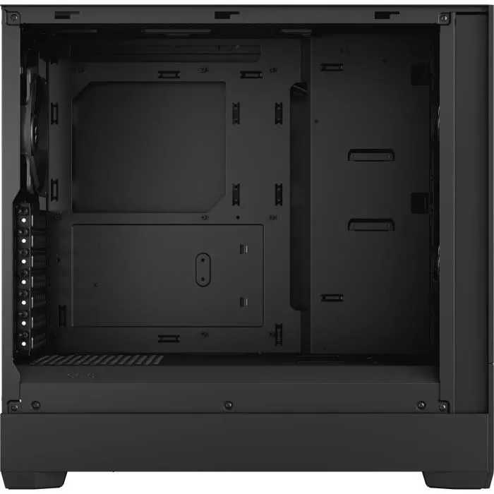 Fractal Design Pop Air Black TG - Boîtier PC ATX Noir - 3 Ventilateurs, Radiateurs 280/240mm, USB 3.1 Type-C, 3 HDD/6 SSD, FD-C-POA1A-02