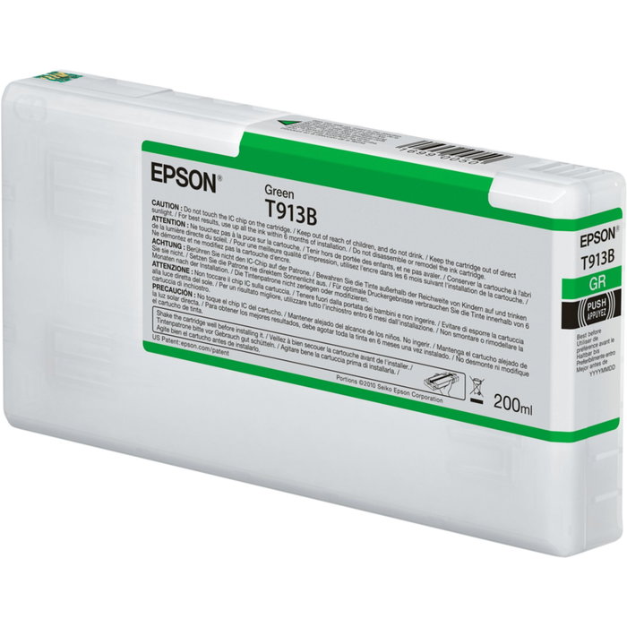 Epson Cartouche d'encre T913B Vert 200ml Epson Cartouche d'encre T913B Vert 200ml