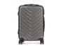 Arte Regal Malette Cabine ABS Gris Foncé avec Motif Écaille 38x57x23 cm