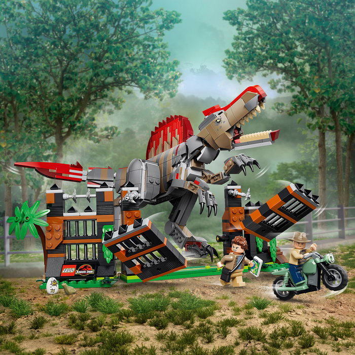 LEGO Jurassic World L'Évasion du Spinosaure 77982