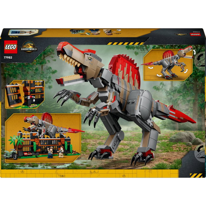 LEGO Jurassic World 77982 L'Évasion du Spinosaure LEGO Jurassic World 77982 L'Évasion du Spinosaure