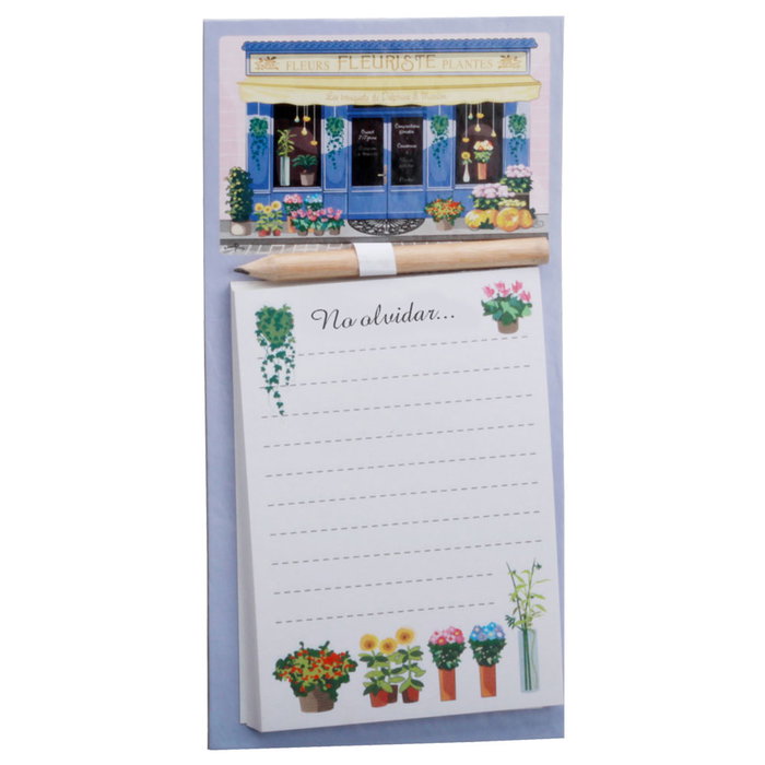 Cook Concept Bloc de 50 feuilles magnétique assorti