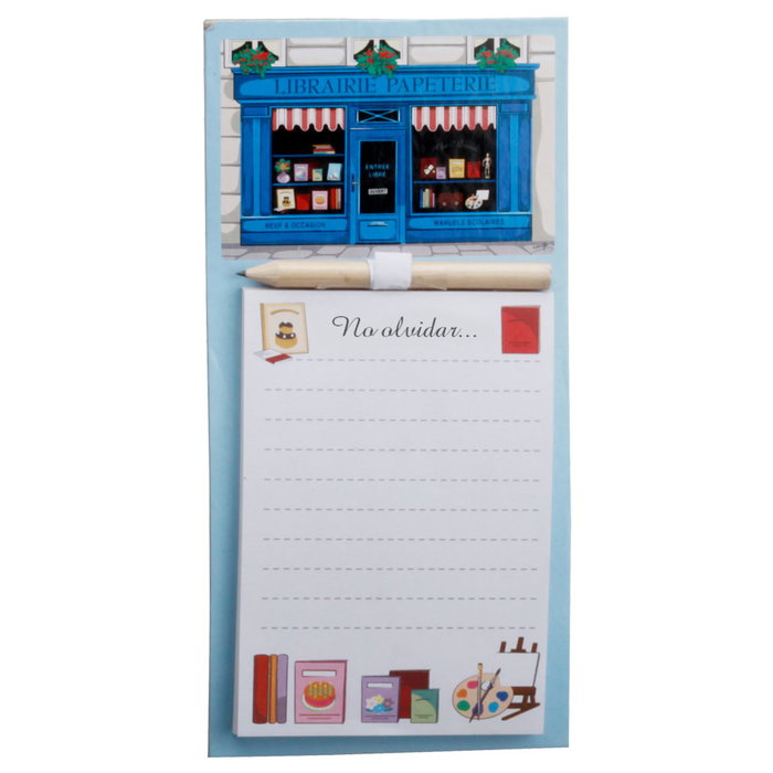 Cook Concept Bloc de 50 feuilles magnétique assorti