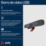 Poly Studio R30 Barre de vidéo 4K Ultra HD Gris