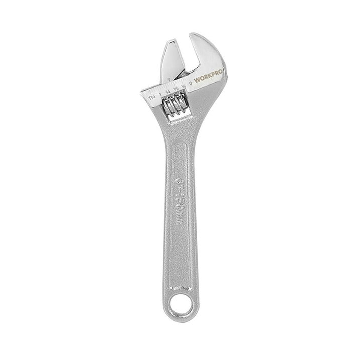 Workpro Jeu de 3 clés ajustables 150, 200 et 250 mm en acier forgé