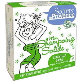 SECRETS DE PROVENCE Shampooing Solide pour Cheveux Gras