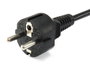 Câble d'alimentation C5 vers CEE7/4, noir, 1,8 m