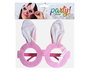Gafas Déguisement Coniques à Oreilles de Lapin Rose avec Nez et Moustaches - Accessoire de Fête pour Femme Adulte - Costume Carnaval, Pâques, Fêtes d'Enfants