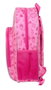 Safta Mochila infantil adapt.carro Rainbow High "Shine" - Sac à dos pour enfant convertible en chariot, 28x34x10 cm
