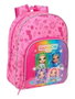 Safta Mochila infantil adapt.carro Rainbow High "Shine" - Sac à dos pour enfant convertible en chariot, 28x34x10 cm
