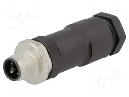 LAPP Connecteur M12 mâle 4 broches droit IP67 Code T Power