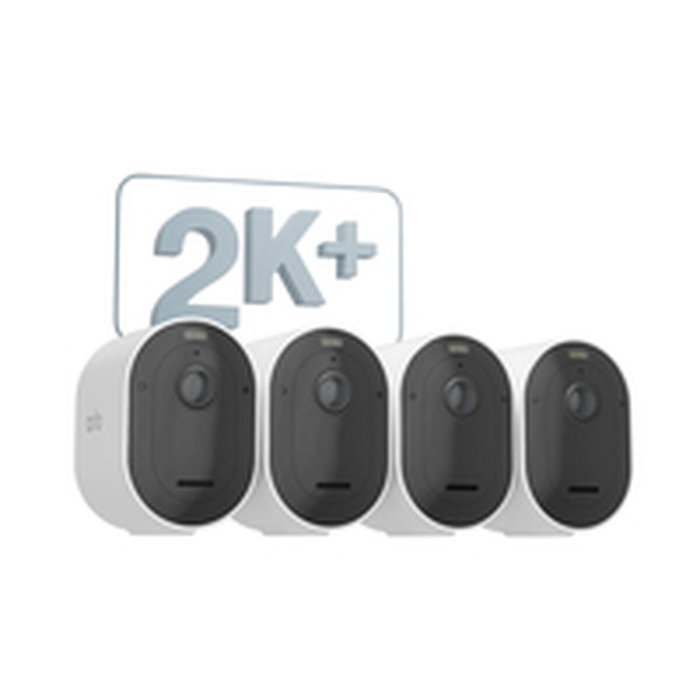 Arlo Pro 5 2K+ - Pack de 4 caméras de sécurité connectées Wi-Fi double bande