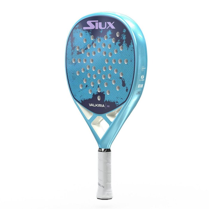 Raquette de Padel Siux Valkiria Go 2025 Bleu Rose Fibre de Carbone Carbone EVA