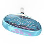 Raquette de Padel Siux Valkiria Go 2025 Bleu Rose Fibre de Carbone Carbone EVA