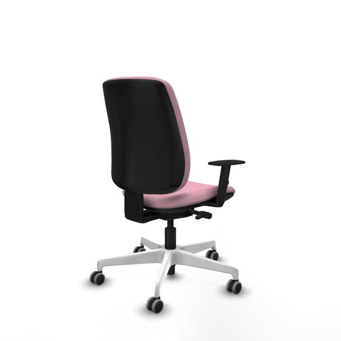 PIQUERAS Y CRESPO Chaise Alares Synchrone/Traslack Tissu Rose