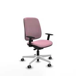 PIQUERAS Y CRESPO Chaise Alares Synchrone/Traslack Tissu Rose