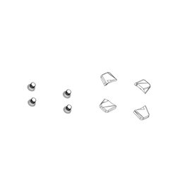 Sram Kit de vis de plateau 5x1 M8.5x7.0/M8.5x5.0 AC.N