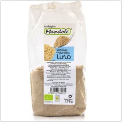 MANDOLE Graines de lin doré broyées et pasteurisées BIO MANDOLE Graines de lin doré broyées et pasteurisées BIO