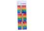 Innspiro Bâtonnets de polo en bois standard mix couleurs 114x10x2mm, 150 unités
