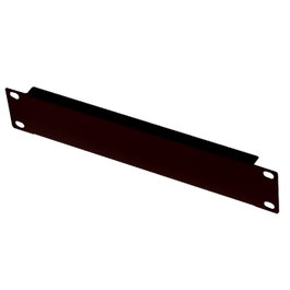 Lanview Panneau de blindage 1U 10 pouces noir à vis