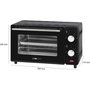 Clatronic MB 3746 Mini Four noir
