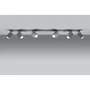 Merida-1 Lámpara de Techo SOL-SL.0464 - Luminaire Plafonnier Style Industriel en Acier avec Inclinaison Réglable