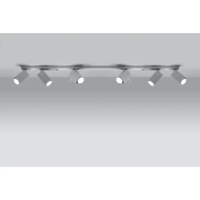 Merida-1 Lámpara de Techo SOL-SL.0464 - Luminaire Plafonnier Style Industriel en Acier avec Inclinaison Réglable