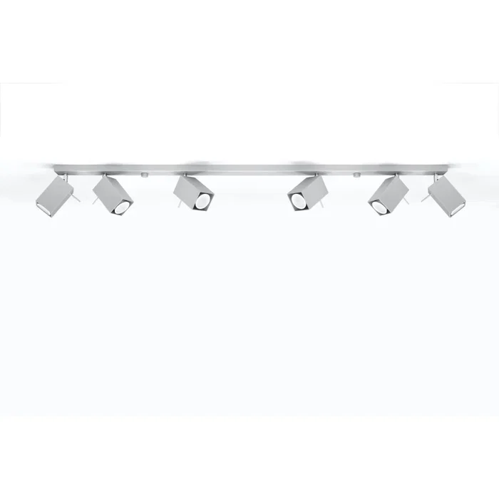 Merida-1 Lámpara de Techo SOL-SL.0464 - Luminaire Plafonnier Style Industriel en Acier avec Inclinaison Réglable