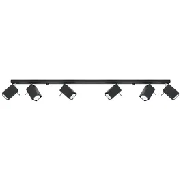Merida-1 Lámpara de Techo SOL-SL.0464 - Luminaire Plafonnier Style Industriel en Acier avec Inclinaison Réglable