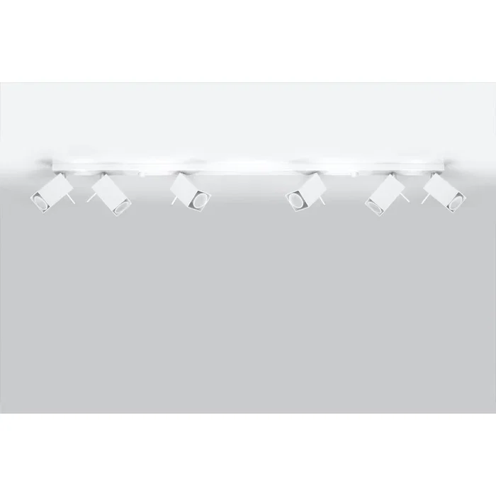 Merida-1 Lámpara de Techo SOL-SL.0464 - Luminaire Plafonnier Style Industriel en Acier avec Inclinaison Réglable