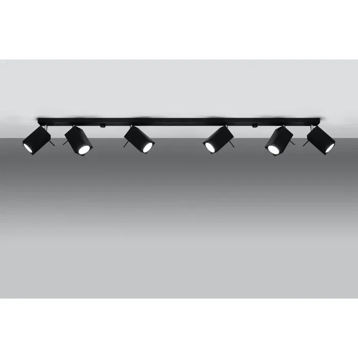 Lampe de Plafond Merida-1 Style Industriel Acier Angle Réglable SOL-SL.0464