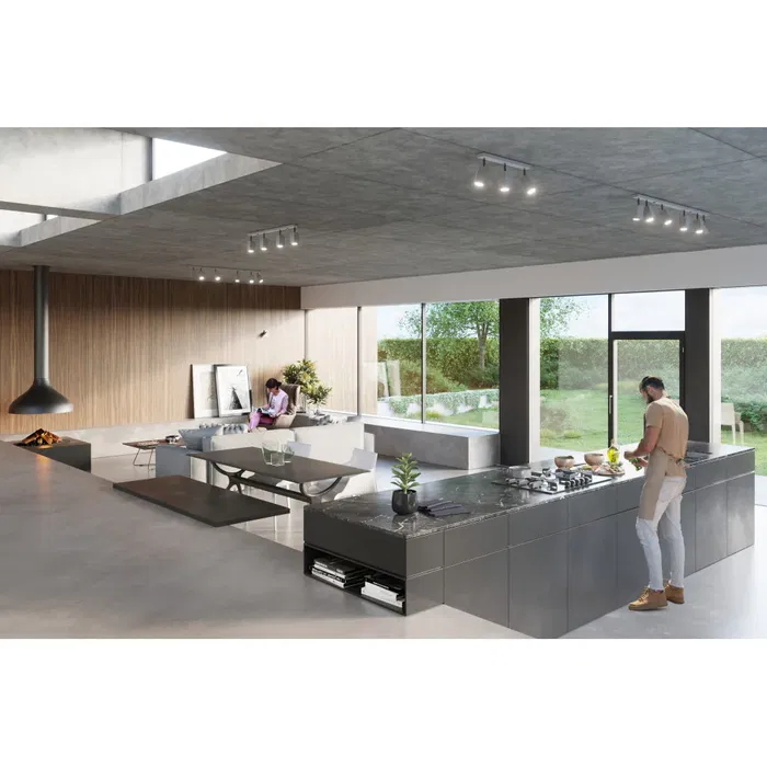 Lampe de Plafond Merida-1 Style Industriel Acier Angle Réglable SOL-SL.0464