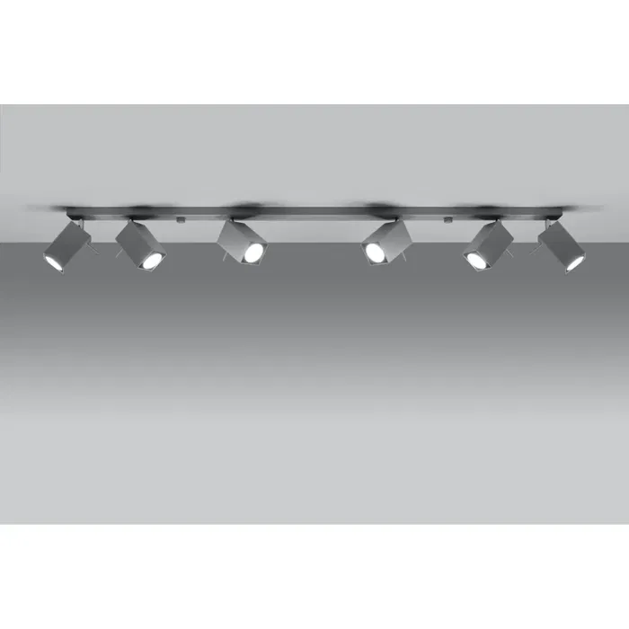 Lampe de Plafond Merida-1 Style Industriel Acier Angle Réglable SOL-SL.0464