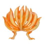 Banpresto BP28899P Figurine Naruto Shippuden Kurama Ver.A 15 cm PVC/ABS