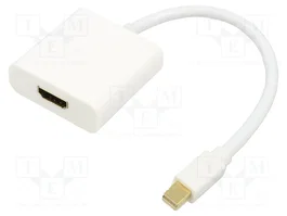 GOOBAY Câble mini DisplayPort vers HDMI 4K UHD 0,1m