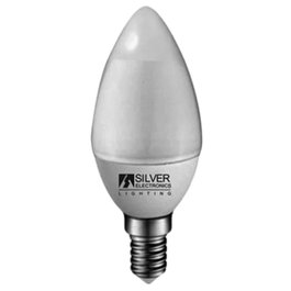 Silver Eco Ampoule LED Bougie E14 5W 4000K Neutre 399lm A+