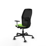 PIQUERAS Y CRESPO Chaise Alfera Synchrone Vert pistache/Maille Noir