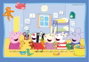 Ravensburger Puzzle Peppa Pig 2x12 pièces avec mini poster