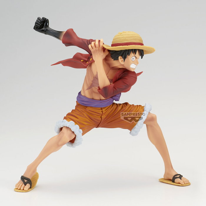 BANPRESTO - Figura Monkey D Luffy ver.A Maximatic - One Piece - Statuette - 21 cm