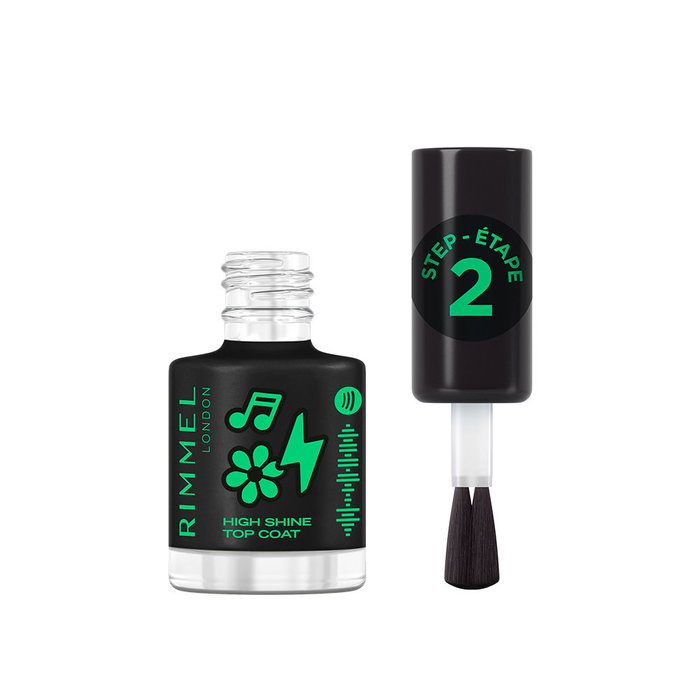Rimmel London Top Coat SUPER GEL 12 ml Vernis Semi-Permanent