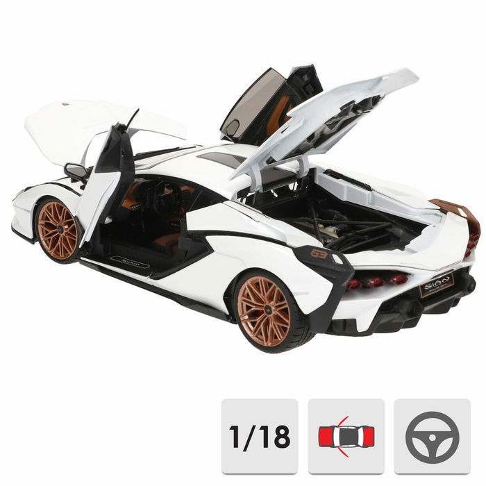 Voiture Bburago GT-Lamborghini Sian FKP 37 1:18 Voiture Bburago GT-Lamborghini Sian FKP 37 1:18