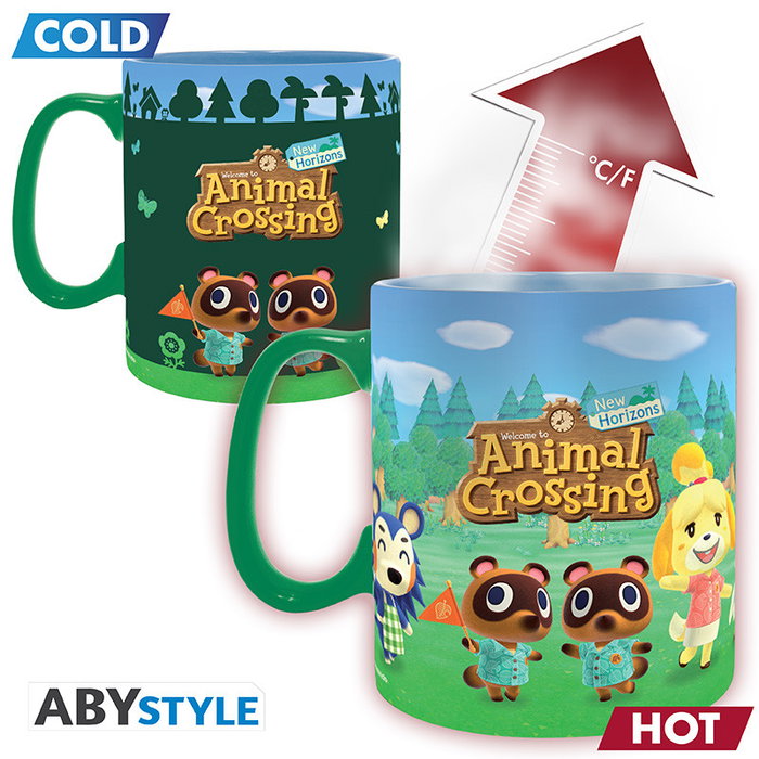 Abystyle Tasse thermique Animal Crossing Island Welcome 460 ml
