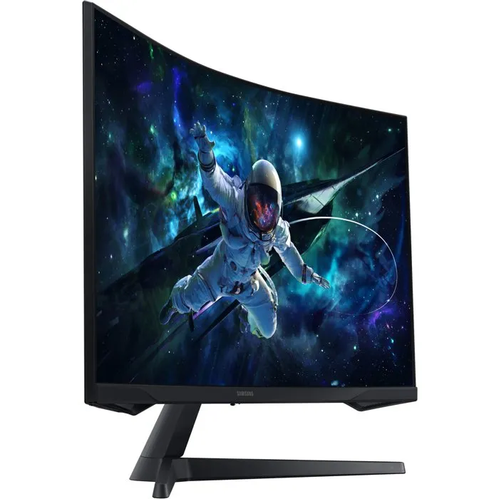 Samsung LS27CG554EU / LS27CG554EUXEN - Moniteur Gaming Odyssey 27" Noir, QHD 240Hz, Courbure 1000R, HDR400